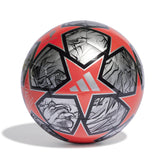 Adidas bal IV Champions League zilver/rood